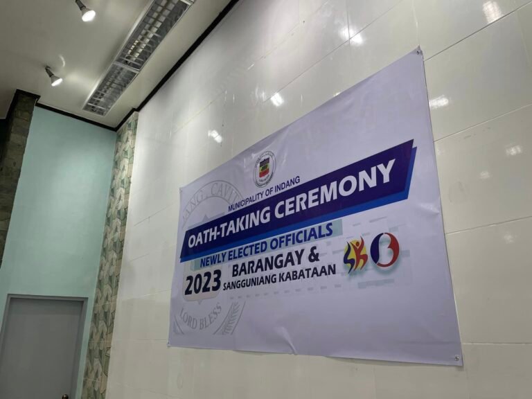 Oath-Taking Ceremony para sa mga bagong halal na Sangguniang Kabataan Officials ng ating 36 na barangay.