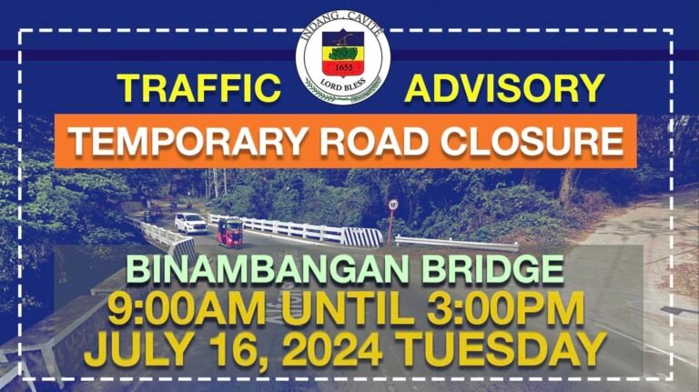 TRAFFIC ADVISORY