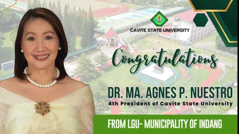 Congratulations Dr. Ma. Agnes P. Nuestro