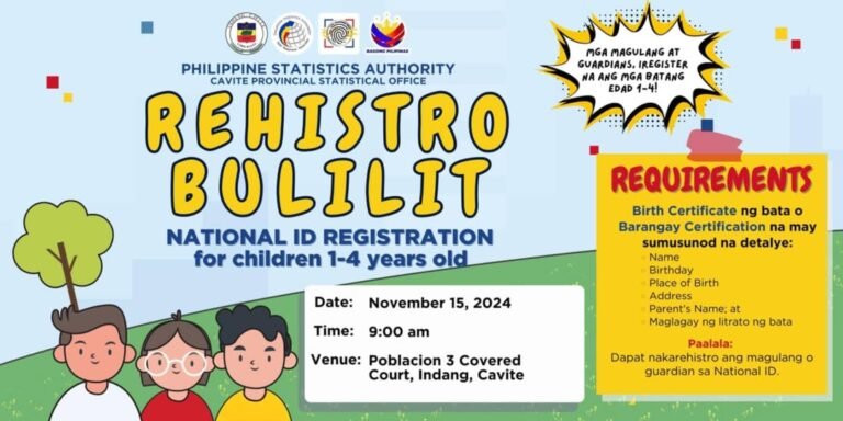 Rehistro Bulilit National Registration