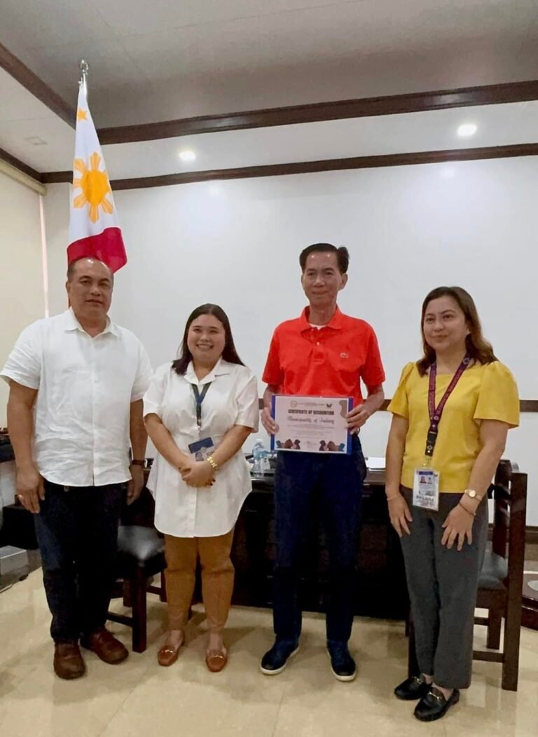 Recognition of the Department of Interior Local Government