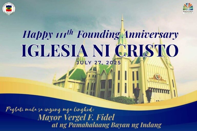 𝐌𝐚𝐥𝐢𝐠𝐚𝐲𝐚𝐧𝐠 𝐈𝐤𝐚-𝟏𝟏𝟏 𝐀𝐧𝐢𝐛𝐞𝐫𝐬𝐚𝐫𝐲𝐨 𝐬𝐚 𝐈𝐠𝐥𝐞𝐬𝐢𝐚 𝐍𝐢 𝐂𝐫𝐢𝐬𝐭𝐨!